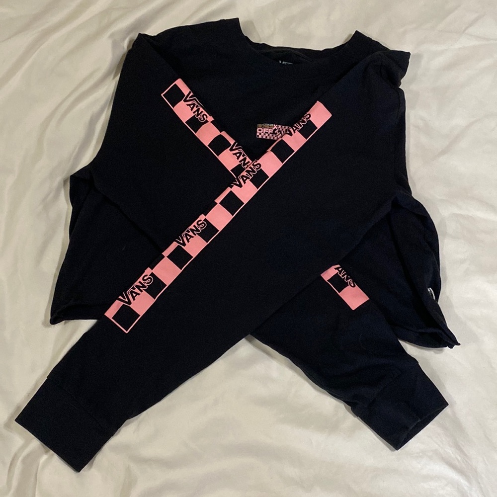 Vans Long Sleeve Crop Top